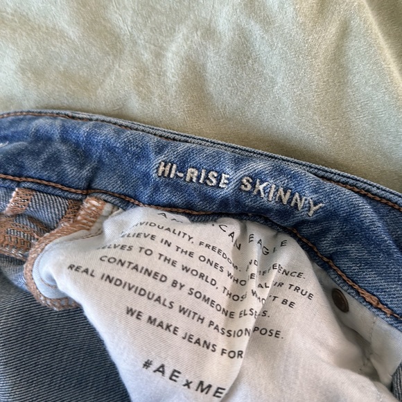 Hi Rise Distressed Skinny Jeans - Picture 7 of 7